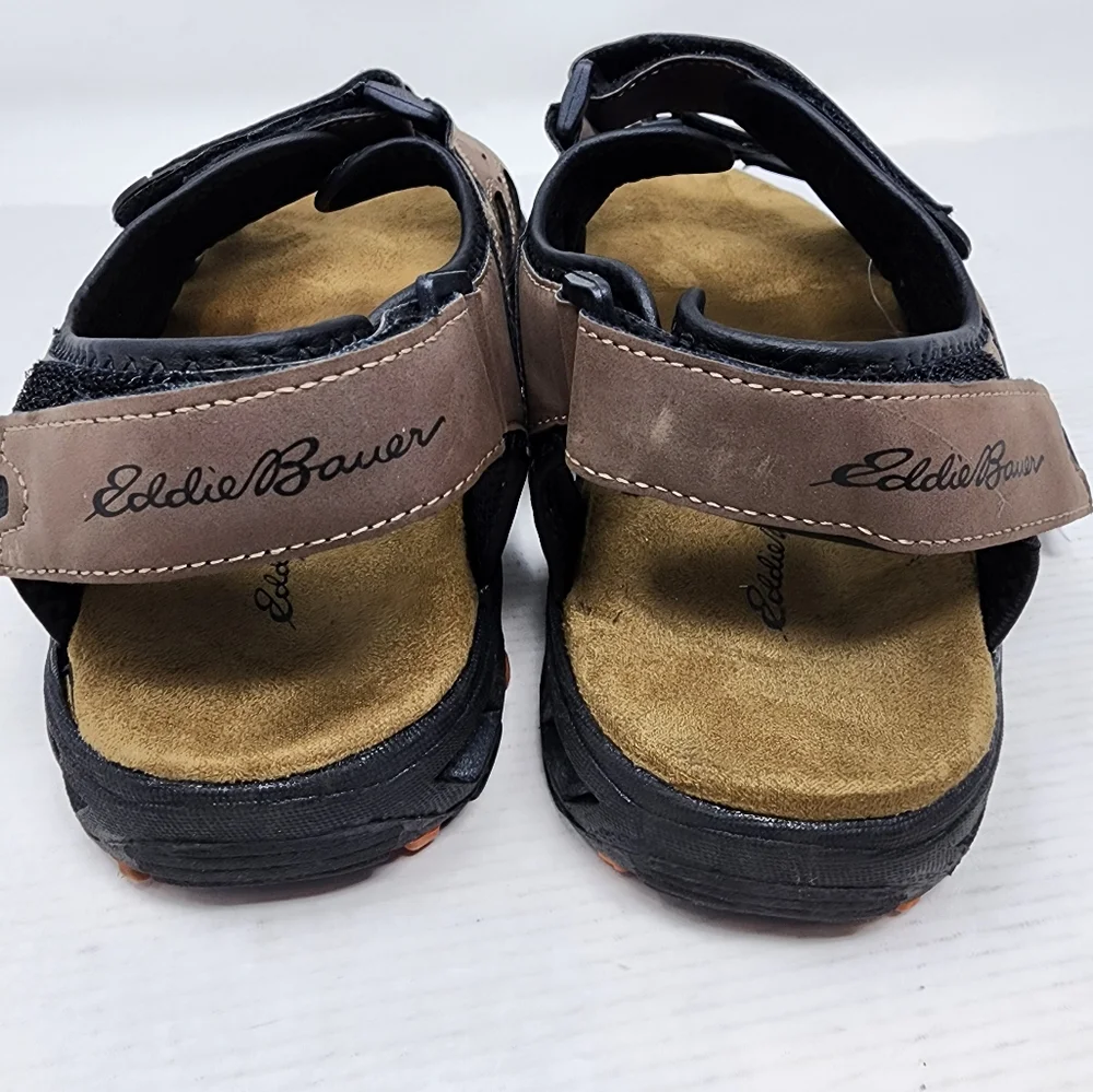 Eddie‎ Bauer Waldorf New Men's Brown River Sandals Hiking Beach Durable Size 11